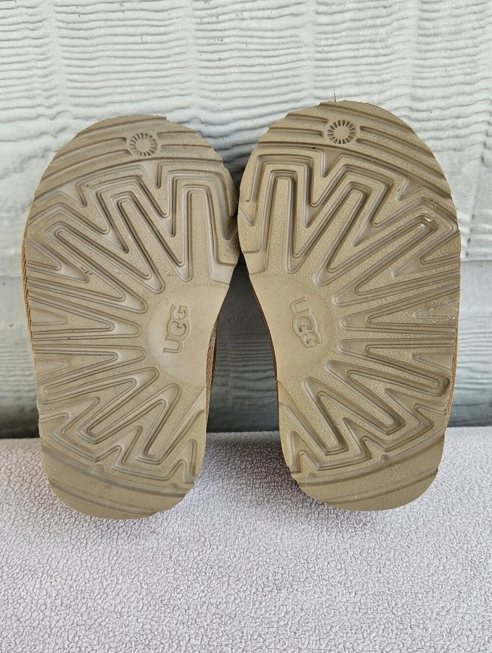 UGG Tasman II Clog House Slippers Toddler SZ 6 Chestnut Brown Slip-On